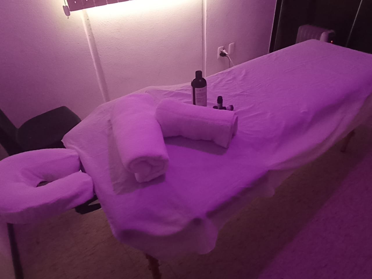 cama de masaje